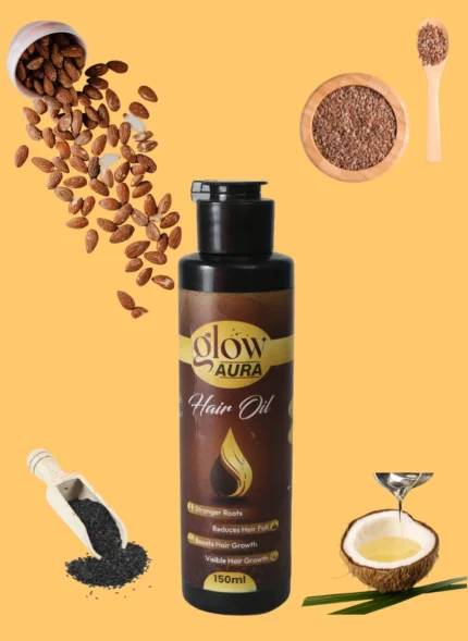 glow Aura hair oil